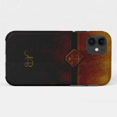 正義のはかりで測られるモノグラム Case-Mate iPhoneケース (裏面(横))