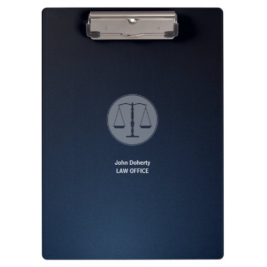 正義のはかりで測られる クリップボード (正面)