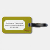 正義のはかりで測られる ラゲッジタグ (裏面横)