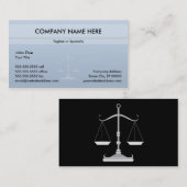 正義のオフィス 名刺 (正面/裏面)