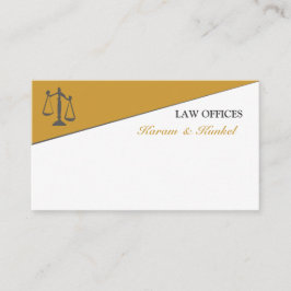 正義のスケールによって   分けられる注意の弁護士弁護士 名刺