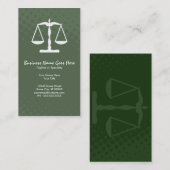 正義のスケールの名刺 名刺 (正面/裏面)