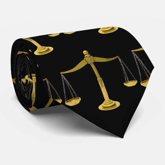 正義のスケールの法廷の裁判官弁護士のネクタイ ネクタイ (ロール)
