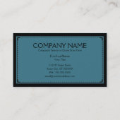 正義のスケールの洗練 名刺 (裏面)