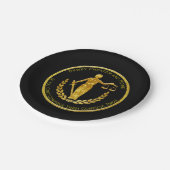 正義のスケールは個人化なります ペーパープレート (アングル)