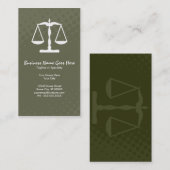 正義のスケール 名刺 (正面/裏面)