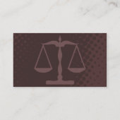 正義のスケール 名刺 (裏面)