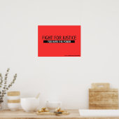 正義のポスターのための戦い ポスター (キッチン)