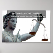 正義のポスター ポスター (正面)