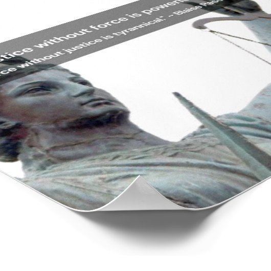 正義のポスター ポスター (角)