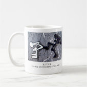 正義のマグ コーヒーマグカップ (左)