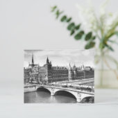 正義のヴィンテージのパリの写真宮殿 ポストカード (スタンド正面)