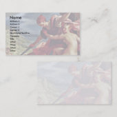 正義の保護下での真理の勝利 名刺 (正面/裏面)