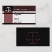 正義の優雅 名刺 (正面/裏面)