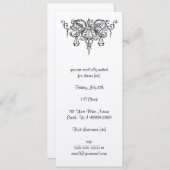 正義の剣はかりで測 招待状 (正面/裏面)