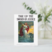 正義の剣を奪う ポストカード (スタンド正面)