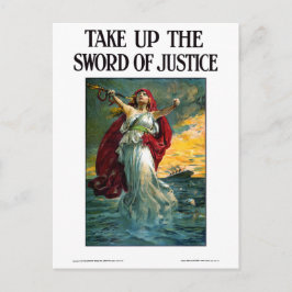 正義の剣を奪う ポストカード