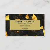 正義の力に満ちた権威 名刺 (裏面)