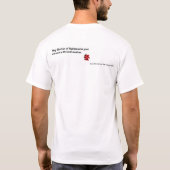 正義の太陽 Tシャツ (裏面)