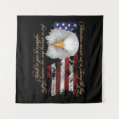 正義の愛国心 タペストリー (正面(横))