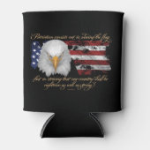 正義の愛国心 缶クーラー (正面)