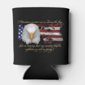 正義の愛国心 缶クーラー (裏面)