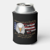 正義の愛国心 缶クーラー (缶裏面)