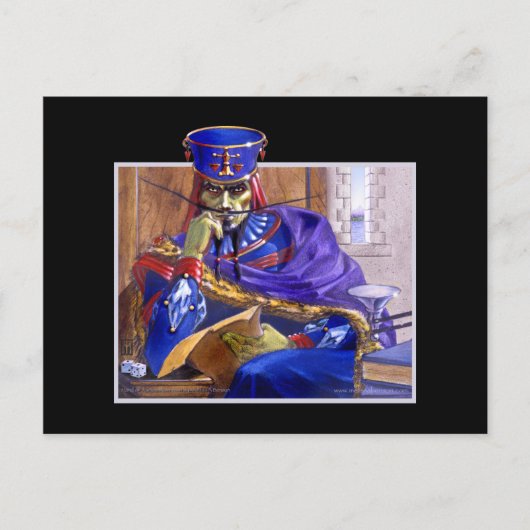 正義の手 ポストカード (正面)