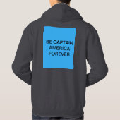 「正義の盾」「キャプテンの紋章」 パーカ (裏面)