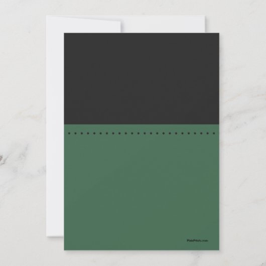 正義の緑、法律学校の招待状のスケール 招待状 (裏面)