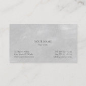 正義の金ゴールド(効果)の弁護士のはかりで測られる弁護士 名刺 (裏面)