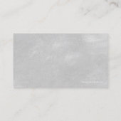 正義の金ゴールド(効果)の弁護士のはかりで測られる弁護士 名刺 (裏面)