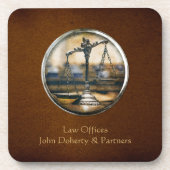 正義はかりで測の |エレガント | コースター (正面)