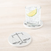 正義はかりで測の コースター (側面)