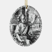 正義はかりで測の セラミックオーナメント (右)