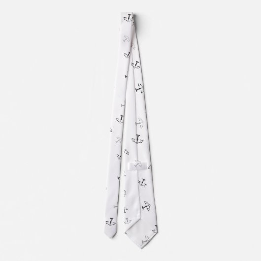 正義はかりで測の ネクタイ (裏面)