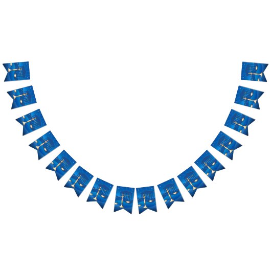 正義はかりで測の バンティングフラッグ (全)