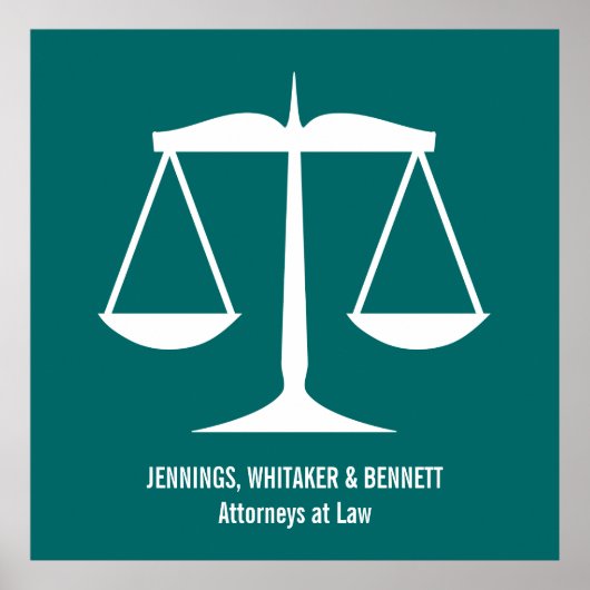 正義はかりで測の ポスター (正面)