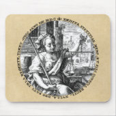 正義はかりで測の マウスパッド (正面)