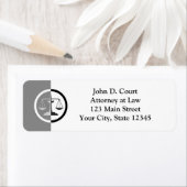 正義はかりで測の ラベル (インサイチュ)