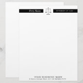 正義はかりで測の レターヘッド (正面/裏面)