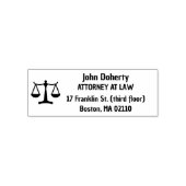 正義はかりで測の |法律事務所 セルフインキングスタンプ (デザイン)