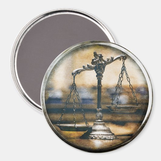 正義はかりで測の – 磁石 (正面/裏面)