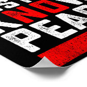 正義を知る平和なし黒人生活問題 ポスター (角)