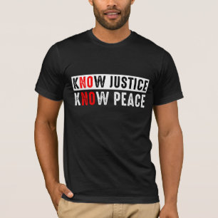 正義を知る Tシャツ