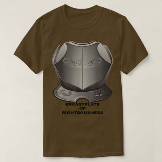 正義クリスチャンの胸当て Tシャツ (デザイン正面)