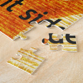 正義バオバブのヴィンテージ観に根ざす ジグソーパズル (側面)