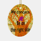 正義バオバブのヴィンテージ観に根ざす セラミックオーナメント (右)