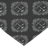 正義パターン|法律のギフトの装飾的なスケール ショートテーブルランナー (コーナー)