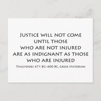 「正義来は...」 ポストカード